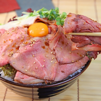 ローストビーフ丼